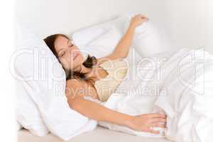 Bedroom - young woman sleeping