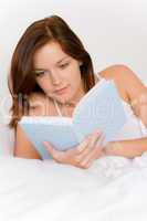 Bedroom - young woman read book