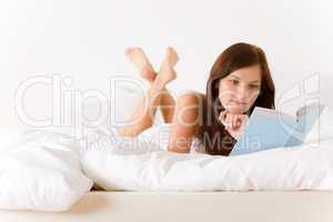 Bedroom - young woman read book