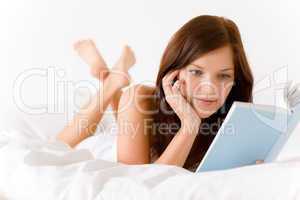 Bedroom - young woman read book