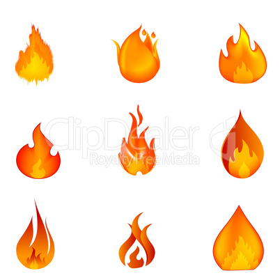 shapes of fire
