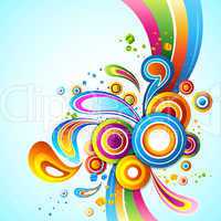 colorful abstract vector background