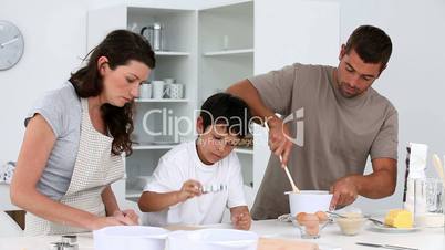 Gemeinsames Backen