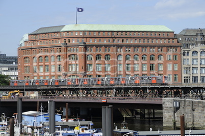 U-Bahn in Hamburg