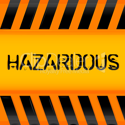 hazardous icon