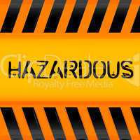 hazardous icon
