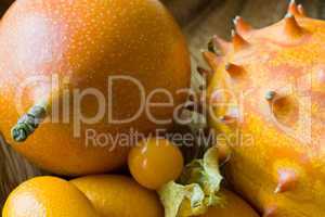 Orange Früchte - Orange Fruits