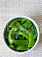 Grüner Paprika - Green Pepper