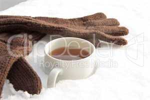 Tee mit Handschuhen - Tea with gloves