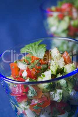 Indischer Gurkensalat - Indian cucumber salad
