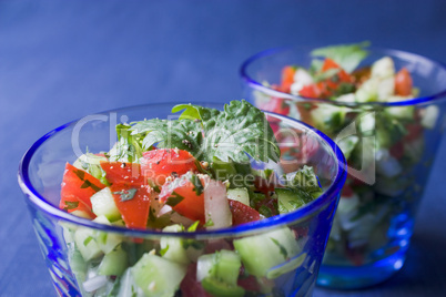 Indischer Gurkensalat - Indian cucumber salad