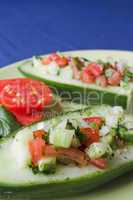 Indischer Gurkensalat - Indian cucumber salad