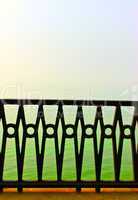 beautiful forged fence
