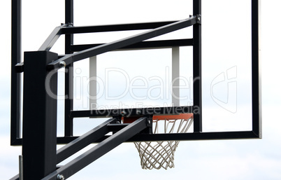 Basketbal hoop outdoors