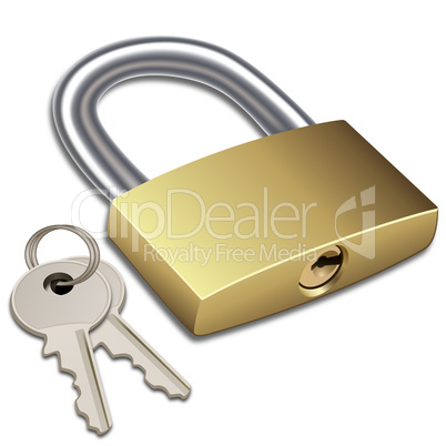 lock with key