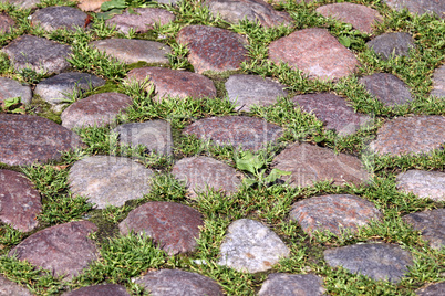 Stone pavement