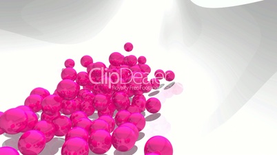 3D Ball Tube Movie - Pink 01