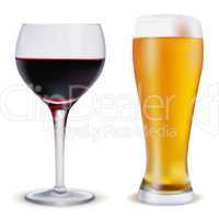 wine and beer