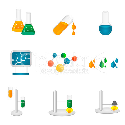 laboratory icons