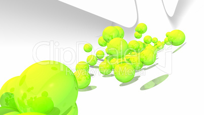 3D Ball Tube Pic - Green 02
