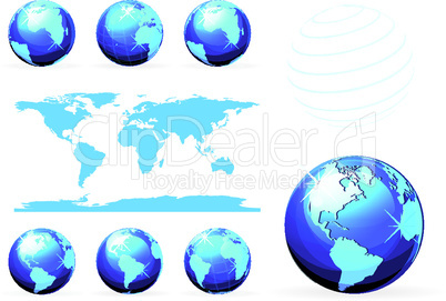 Globe Map