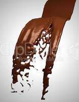 Liquid chocolate flow Large resolution