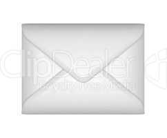 Mail and post - White sealed envelope