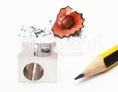 Pencil and Sharpener - Bleistift und Anspitzer