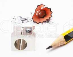 Pencil and Sharpener - Bleistift und Anspitzer