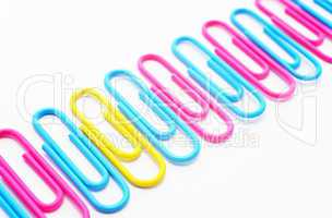 Colourful Paper Clips - Bunte Büroklammern