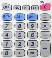 Pocket Calculator Detail - Taschenrechner