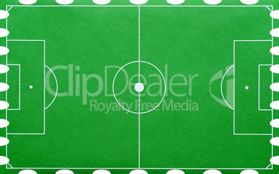 football/soccer stamp - briefmarke fußball