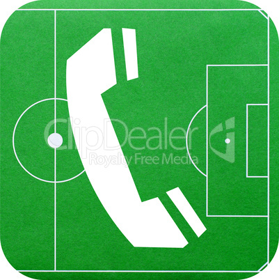 soccer & telephone - fußball & telefon