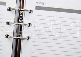 Notebook Close-up - Notizbuch