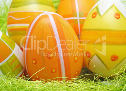 Farbige Ostereier - Colourful Easter Eggs