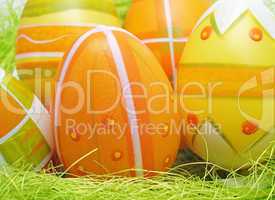 Farbige Ostereier - Colourful Easter Eggs
