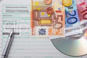 Einkommensteuer - Euros - Elster CD