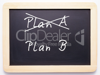 Plan A - Plan B