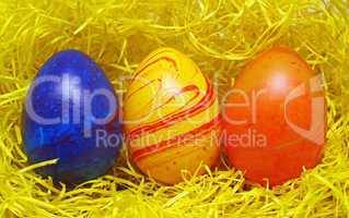 Colourful Easter Nest - Farbiges Osternest