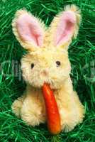 Easter Bunny with Carrot - Osterhase mit Karotte