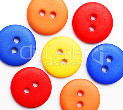 Colorful Buttons - Flower Concept
