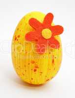 Gelbes Osterei mit Blume - Easter Egg with Flower