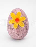 Osterei mit Sonnenblume - Easter Egg with Flower