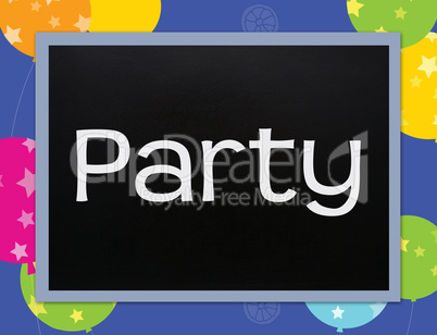 Party - Concept Sign
