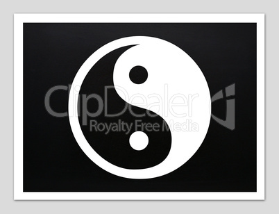 Yin Yang Symbol - Meditation Concept