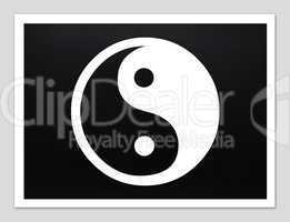 Yin Yang Symbol - Meditation Concept