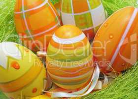 Ostereier im Osternest - Easter Eggs