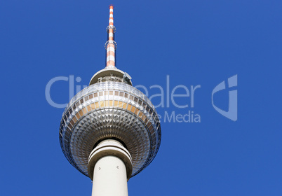 Television Tower - Fernsehturm - Blue Sky