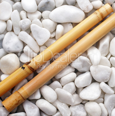 White Stones and Bamboo - Wellness Inspiration