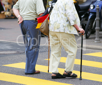 Senioren in der Stadt - Seniors in the City